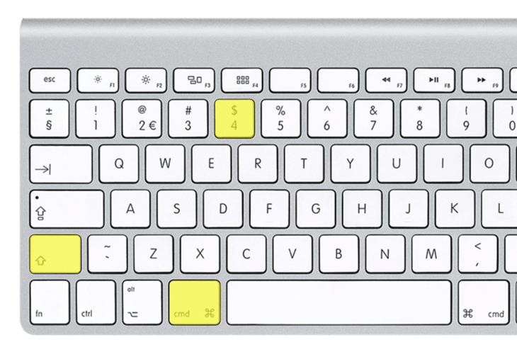 Take a portion of your screen on Mac