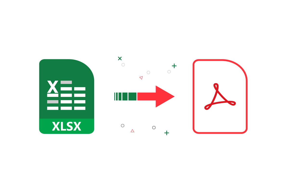 Konvertieren von Excel in PDF online
